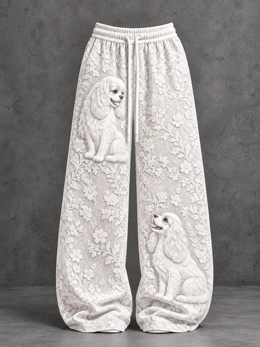 Women's Cavalier King Charles Spaniel Casual Pants