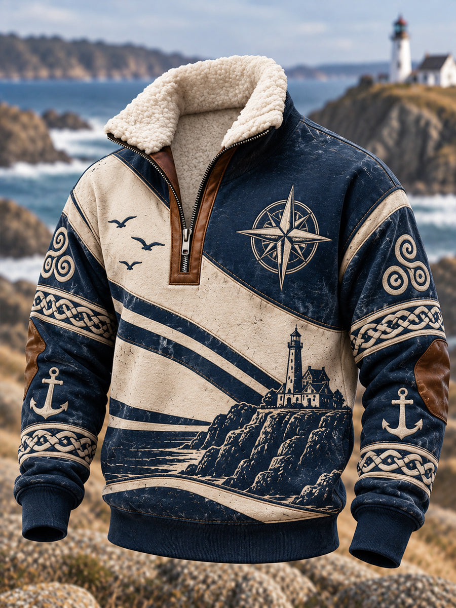 Men's France Brittany Print Sweatshirt