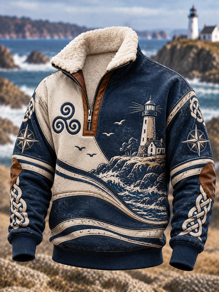 Men's France Brittany Print Sweatshirt