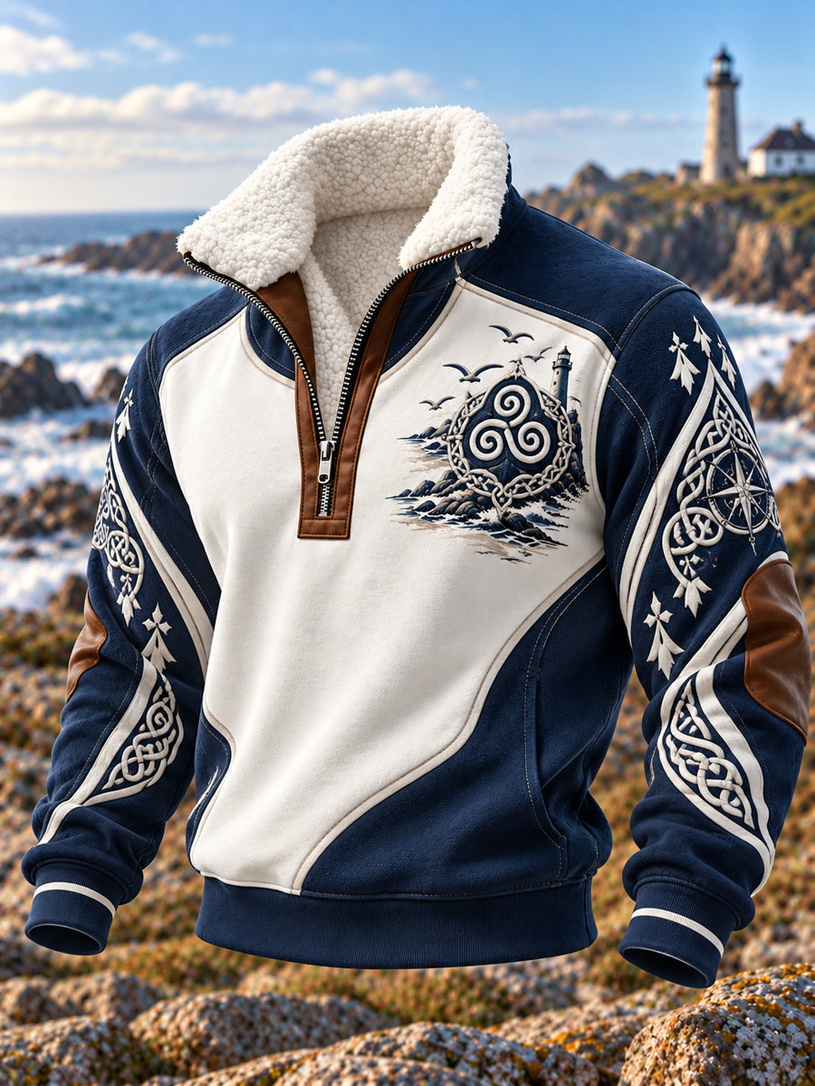 Men's France Brittany Print Sweatshirt