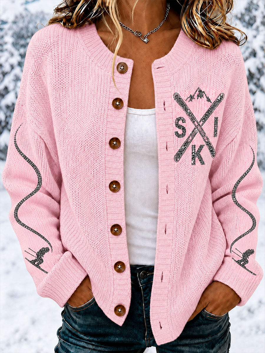 Women's ski cardigans