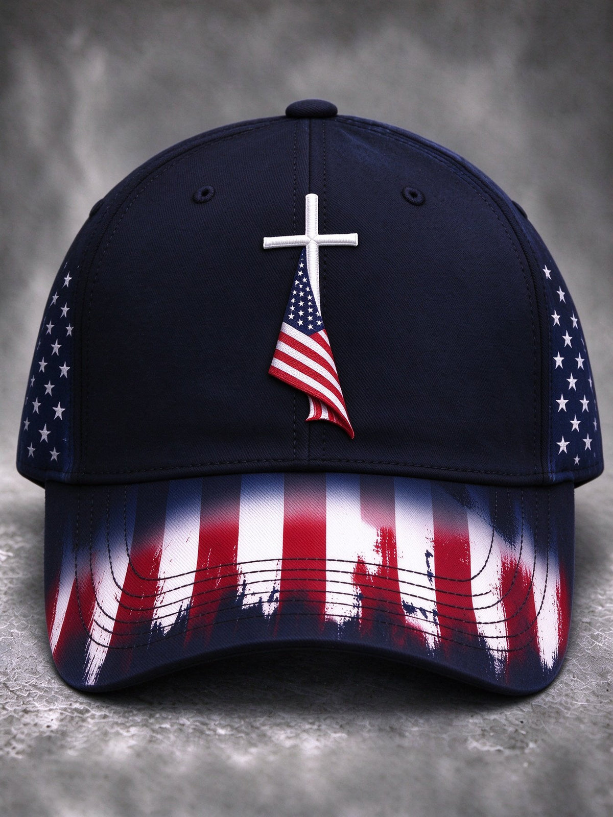 Retro Faith Casual Printed Hat