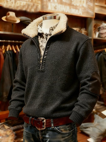 Men's Faith Textured Sweatshirt