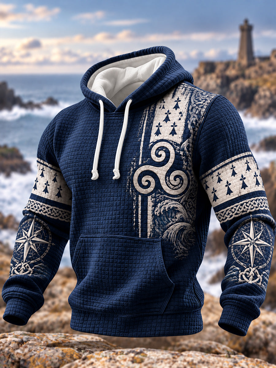 Men's France Brittany Printed Hoodie