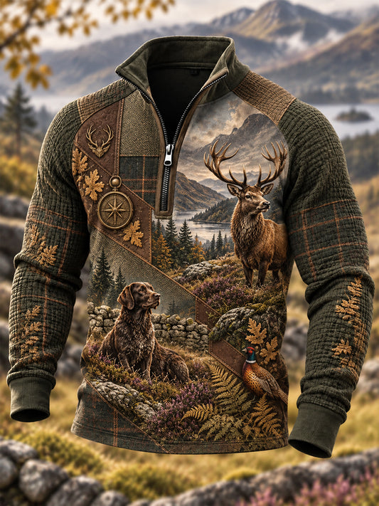 Men's Hunting Season Culture Zip-Up Hoodie