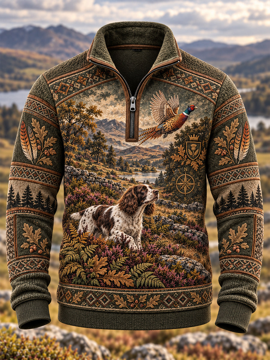 Men's Hunting Season Culture Flannel Sweatshirt