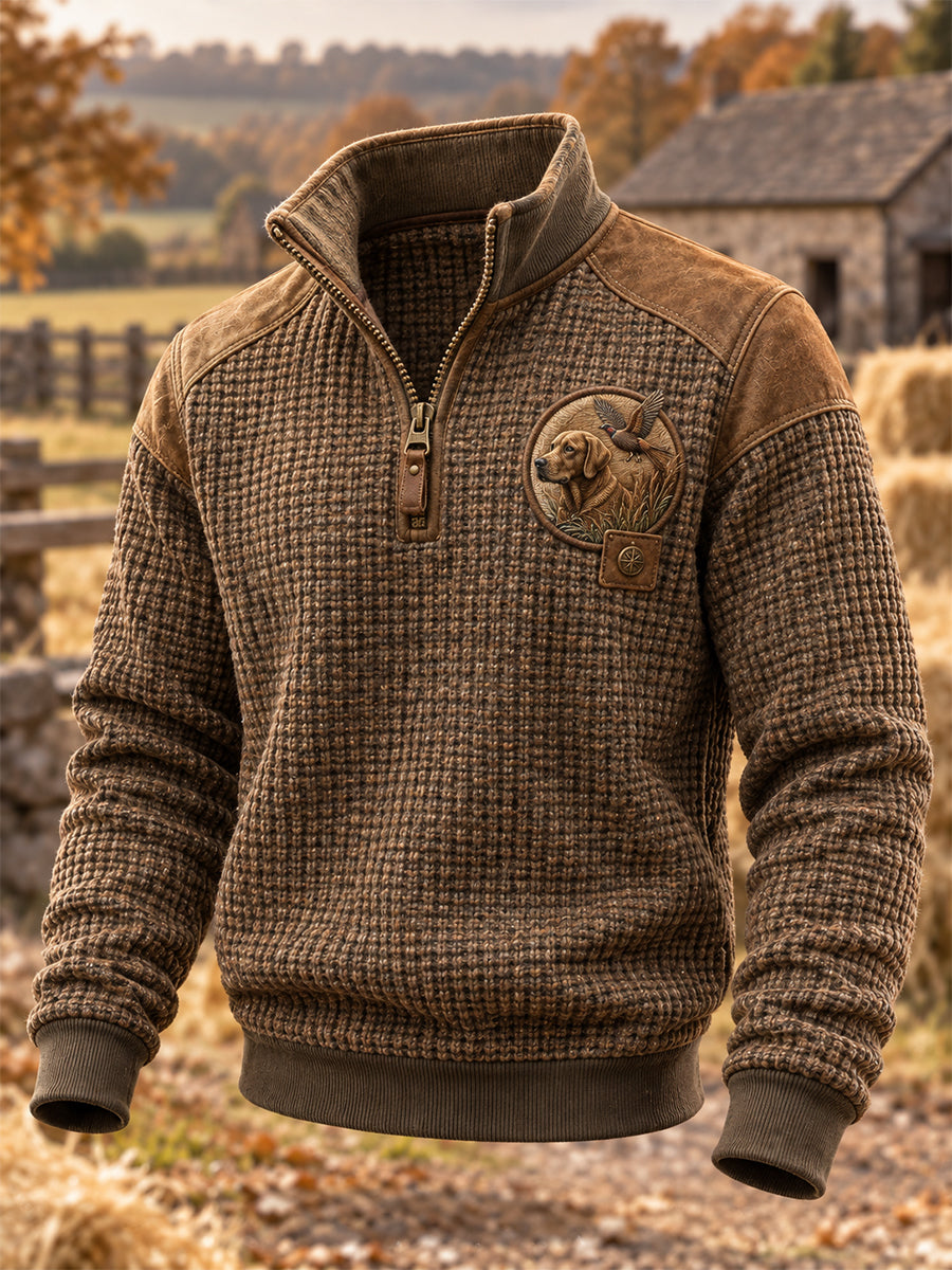 Men's British Hunting Season Zip-Up Sweatshirt