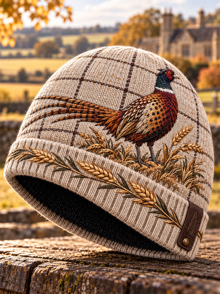 Unisex British Hunting Season Casual Fleece Knit Hat