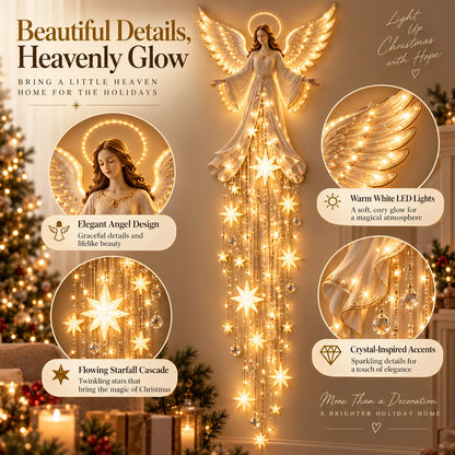 Angel Blessing Starfall Wall Light