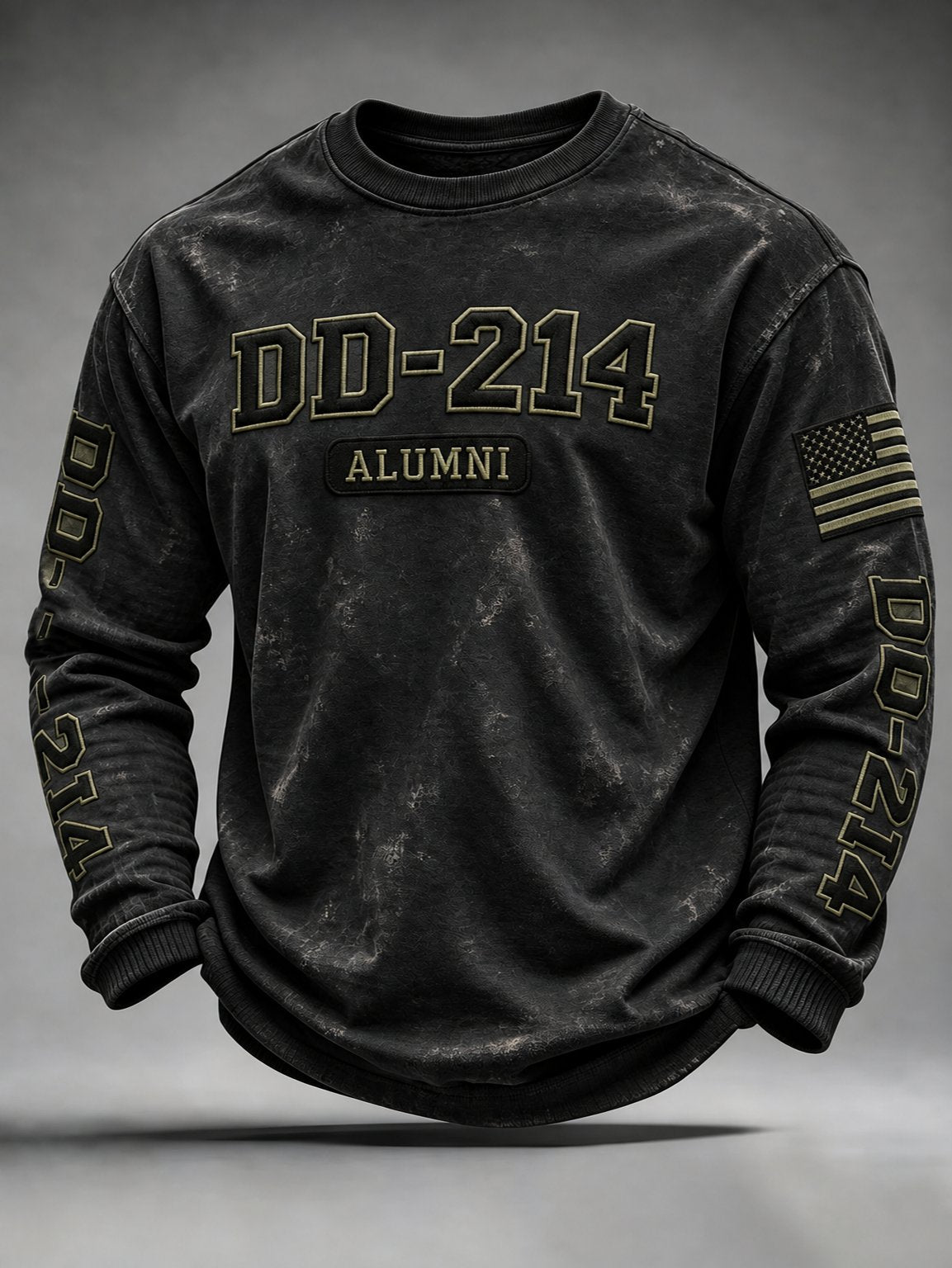 Men's Veteran Pride DD-214 Printed Sweatshirt