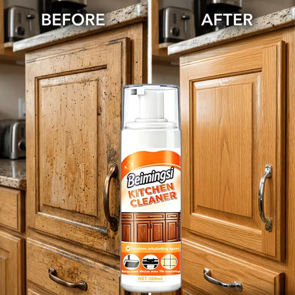 Kitchen Cabinet Cleaner Spray - Grease & Grime Remover