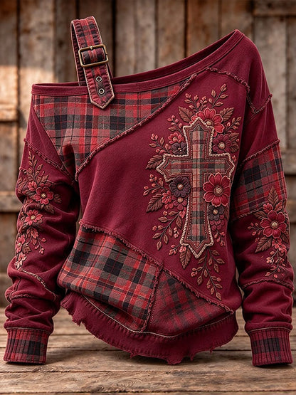 Women's Faith Printed Casual Hoodie