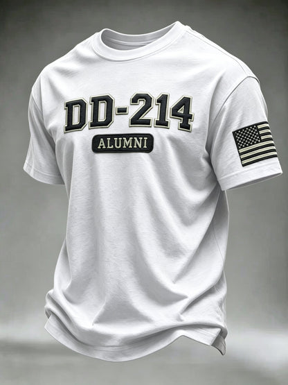 Men's Veteran Pride DD-214 Printed T-shirt
