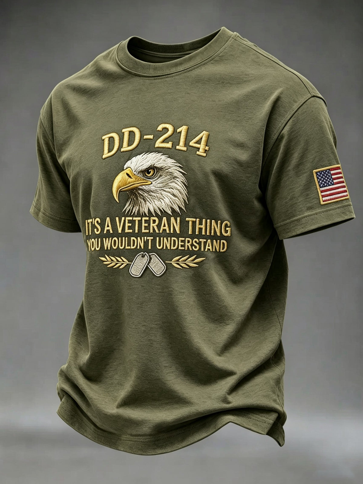 Men's Veterans Day Print Short-Sleeve T-Shirt