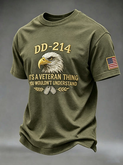 Men's Veterans Day Print Short-Sleeve T-Shirt