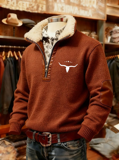 Men's Faith Textured Sweatshirt