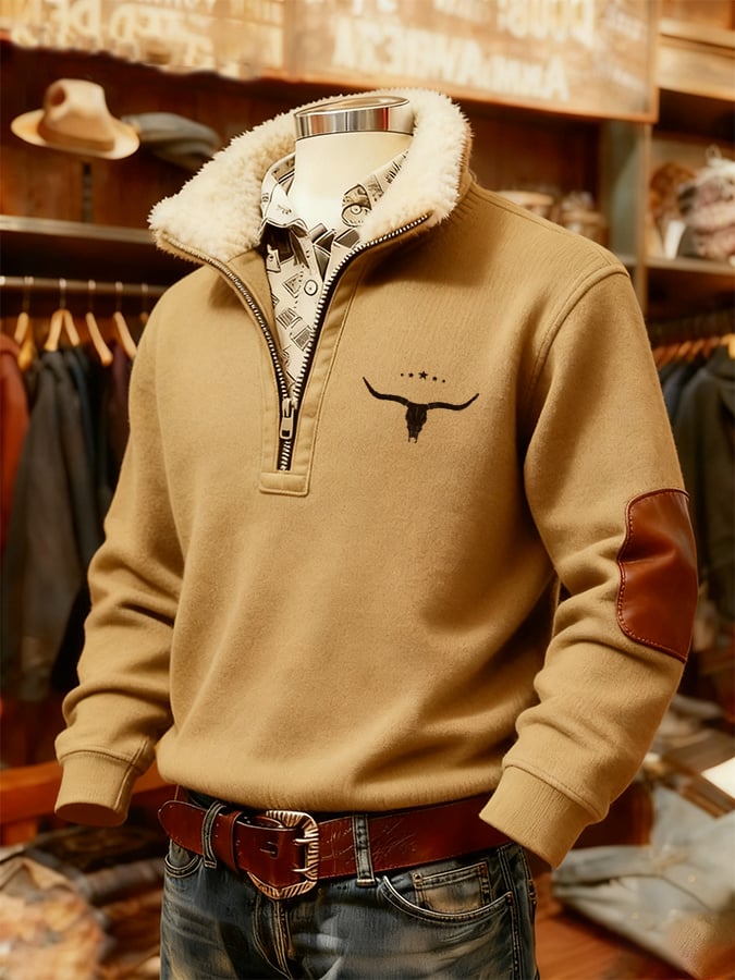 Men's Faith Textured Sweatshirt