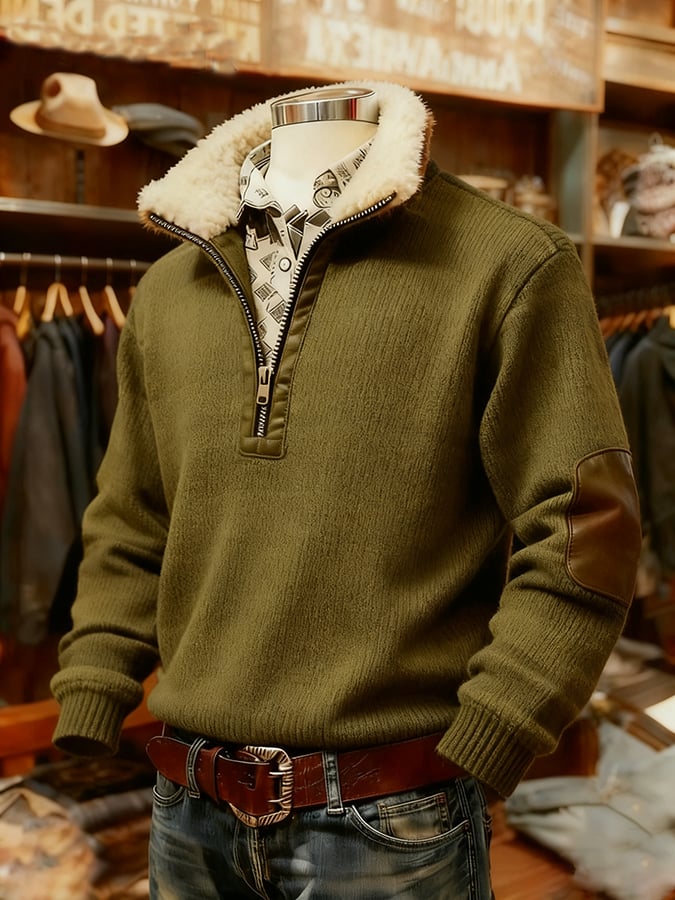 Men's Faith Textured Sweatshirt