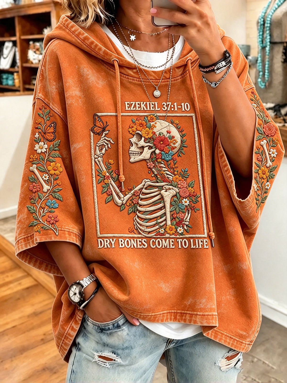 Women's Faith Print Casual Top