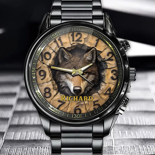 Wild Fang Watch - Personalized Watch for Wolf Lovers