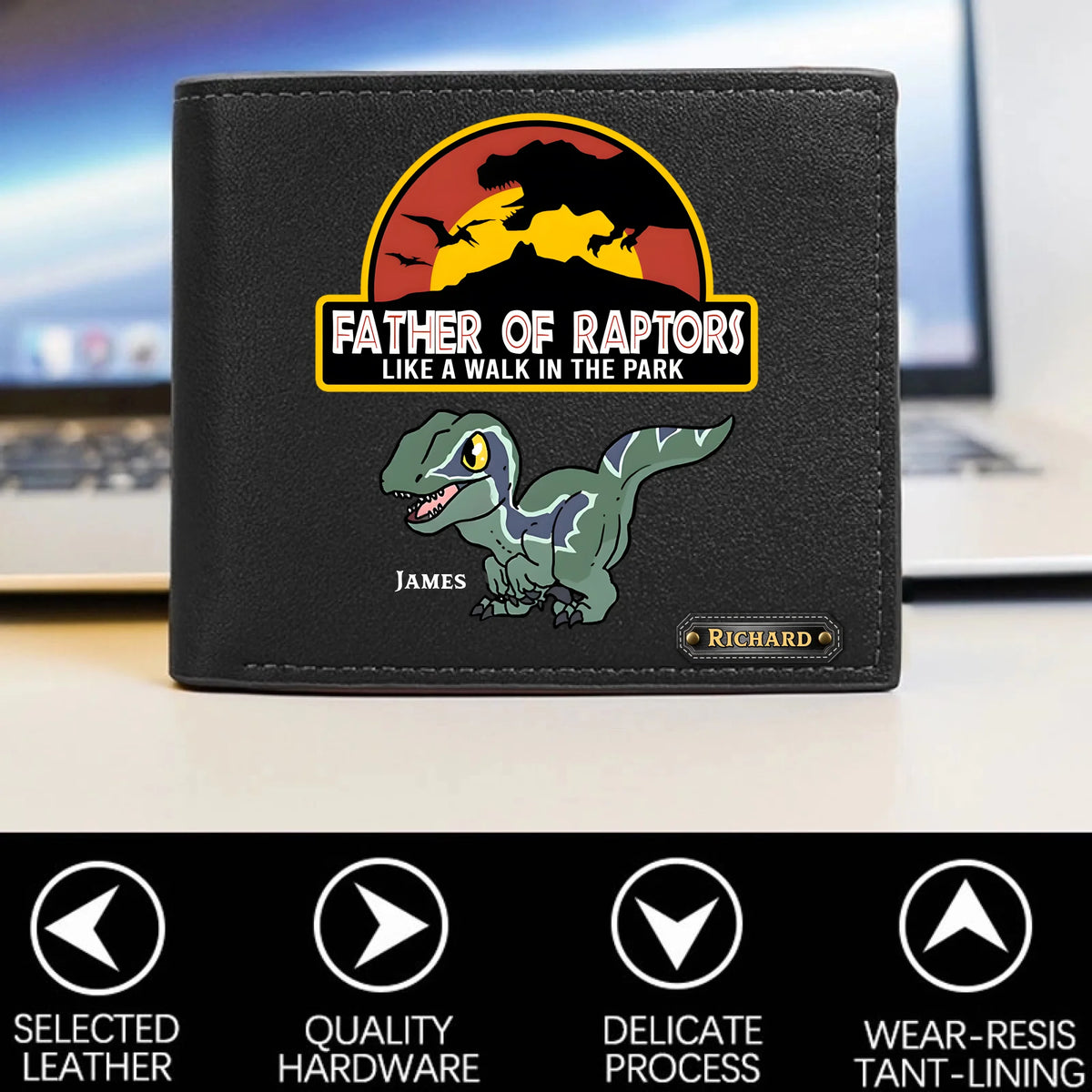 Personalized Veteran World Tour Wallet Perfect Gift_yythkg