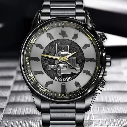 Cool Trucker - Personalized Trucker Hand Watch