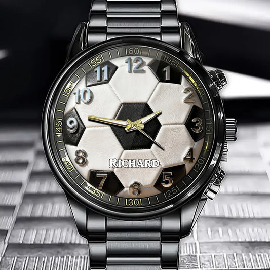 Personalized Name Soccer Watch - Perfect for Sports Enthusiasts