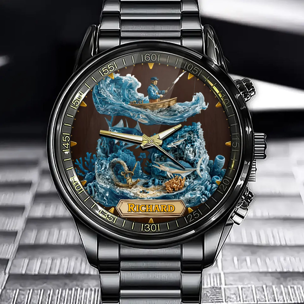 Everything Will Kill You So Choose Something Fun - Personalized Fishing Watch