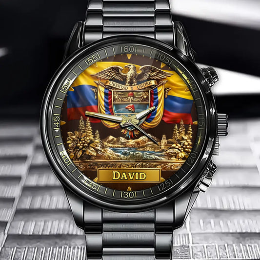 Proud Colombian - Personalized Expatriate Watch