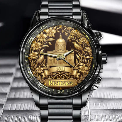 Personalized Venezuelan Watch - 1811 Independence Commemorative With Customizable Name