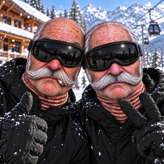 Custom Funny Ski Mask - Personalized Gift For Ski Lovers - Born For The Slopes