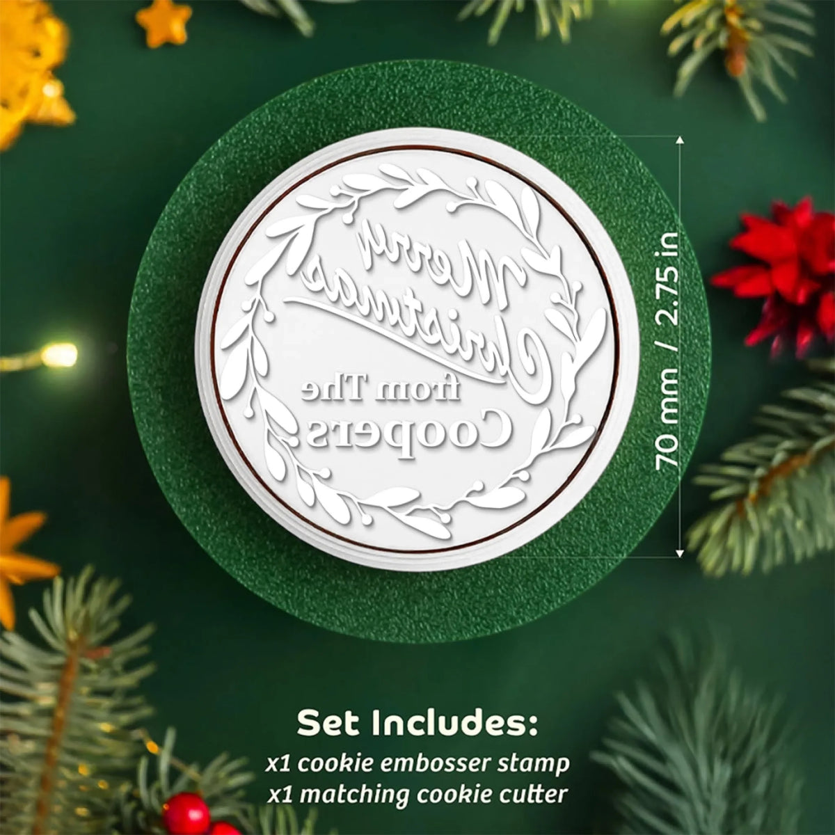 Personalized Family Name Merry Christmas Cookie Stamp_yyth (2)
