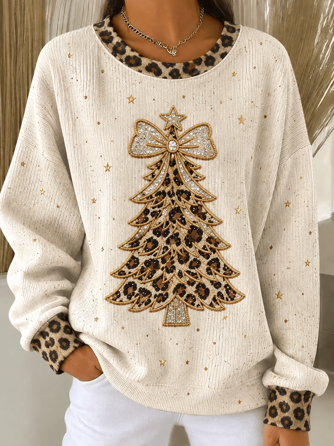 Women's Casual Printed Sweatshirt