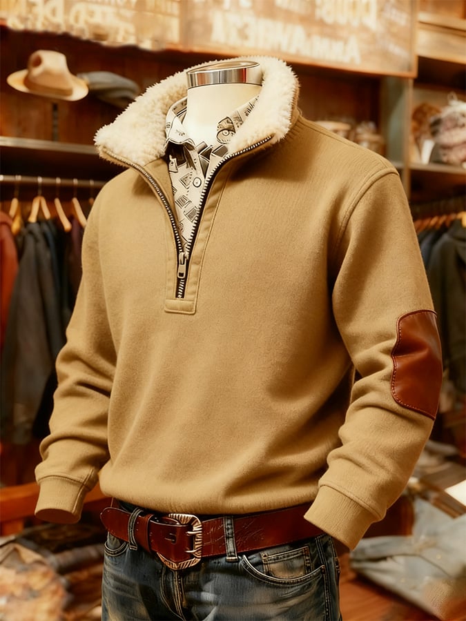 Men's Faith Textured Sweatshirt