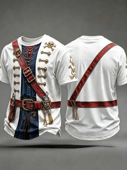 Men's Pirate Print T-Shirts