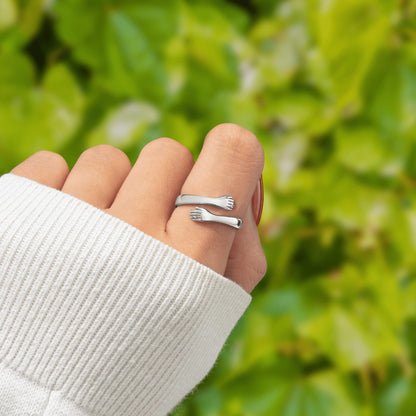 Dad & Daughter Hug Ring