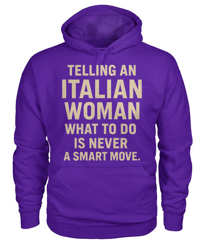 Unisex Hoodie - Purple - Front