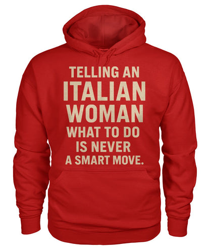 Unisex Hoodie - Cherry Red - Front
