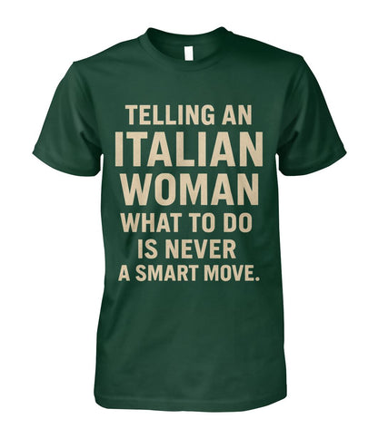 Unisex Cotton Tee - Forest Green - Front