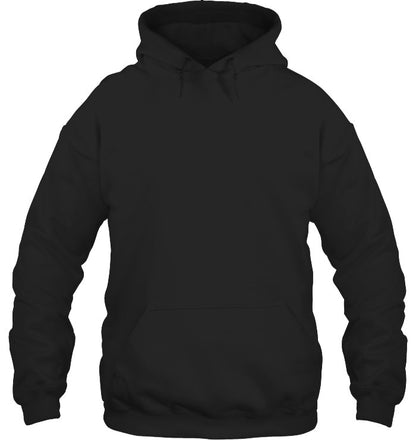 Unisex Heavyweight Pullover Hoodie - Black - front