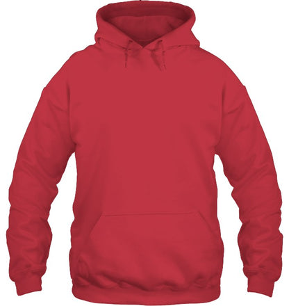 Unisex Heavyweight Pullover Hoodie - Cardinal Red - front