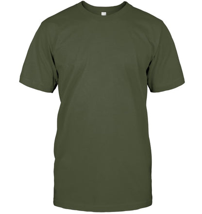 Unisex Short Sleeve Classic Tee - Fatigue Green - front