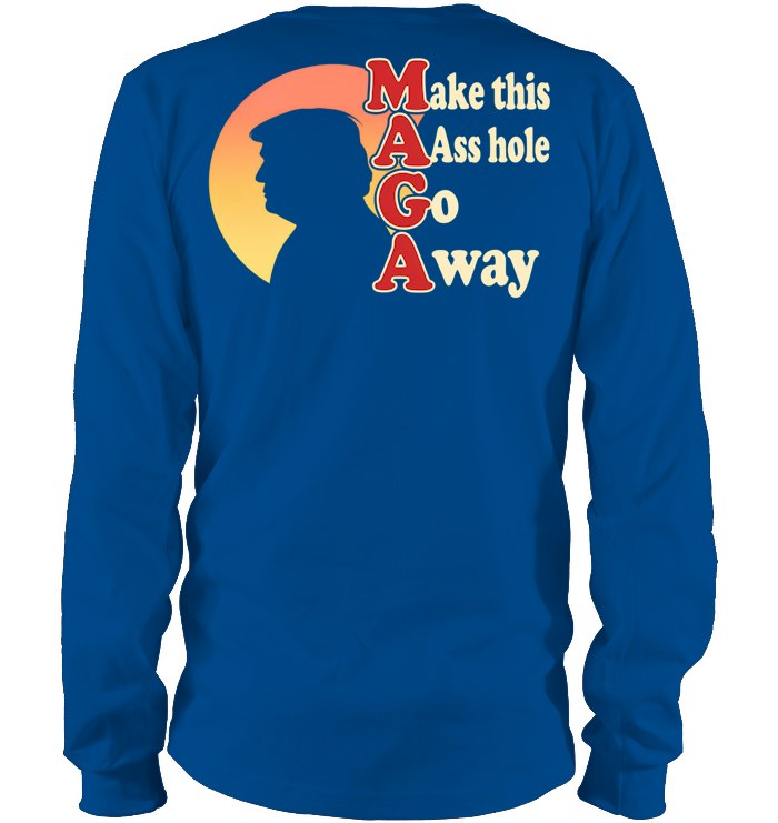 Unisex Long Sleeve Classic Tee - Royal - back