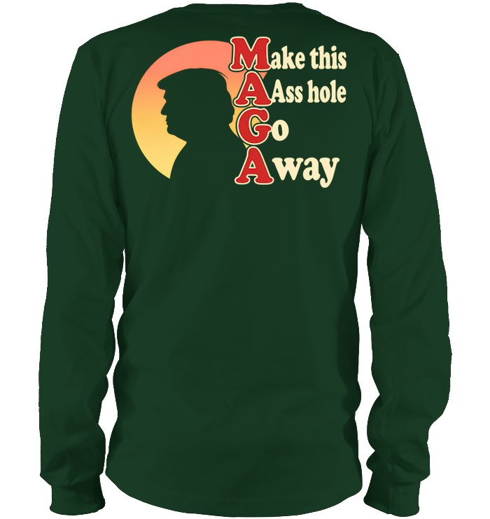 Unisex Long Sleeve Classic Tee - Forest Green - back