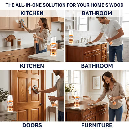 Kitchen Cabinet Cleaner Spray - Grease & Grime Remover
