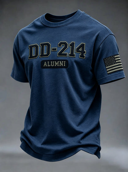 Men's Veteran Pride DD-214 Printed T-shirt