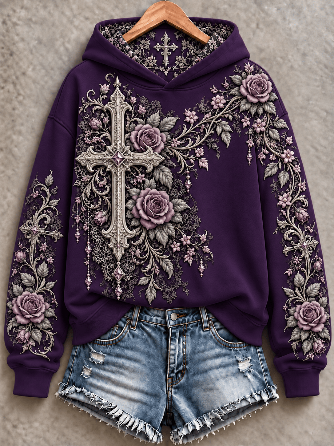 Women's Vintage Faith Hoodie