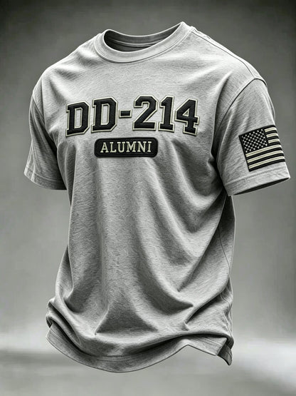 Men's Veteran Pride DD-214 Printed T-shirt