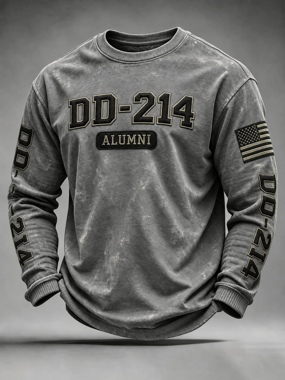 Men's Veteran Pride DD-214 Printed Sweatshirt