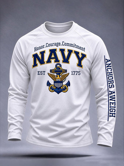 Men's U.S. Veterans Day Print Raglan T-Shirt